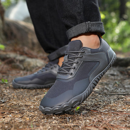 Outdoor Camping Non-Slip Breathable Barefoot Soft-Soled Wide-Toe Hiking and Climbing Wide-Last Shoes for Couples Hiking and Cycling Sports Shoes