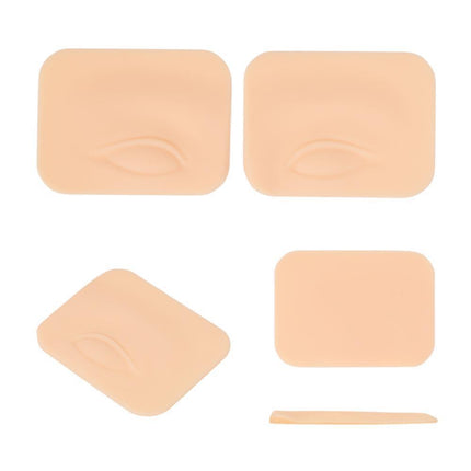 Embroidery Silicone Eyebrow Eye Exercise Leather Stereo Exercise Paste 3D Exercise Leather Novice Exercise Eyebrow Module