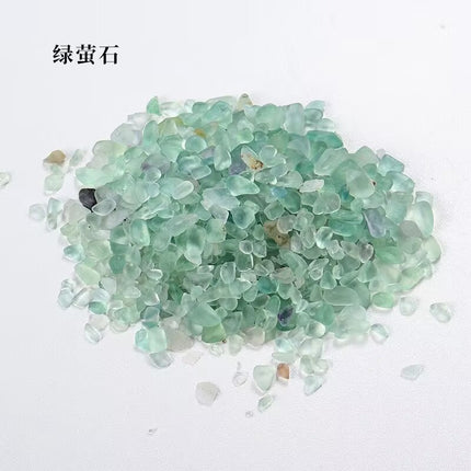 Direct Sales from the Source Factory: Natural Pink, White, Purple, Yellow Crystal Gravel, Green Aventurine, Colorful Fluorite, Energy Demagnetizing Stone, Bonsai Wholesale