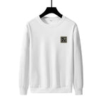 72 round neck sweatshirt white single piece / M 40-47.5kg