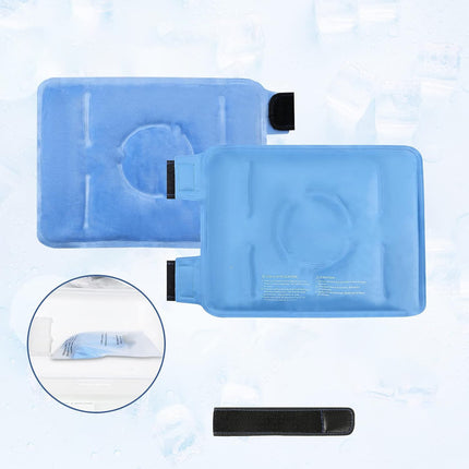 Gel Cold Compress Knee Ice Pack Hot and Cold Compress Universal Nylon Adjustable Strap Protective Gear Leg Knee Pad Hot and Cold Bag