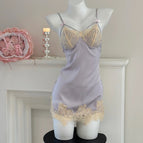 Light purple [with chest pad] / S