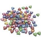 Mixed colors randomly / 21 hearts 8mm 0.5kg about 3,000 pieces
