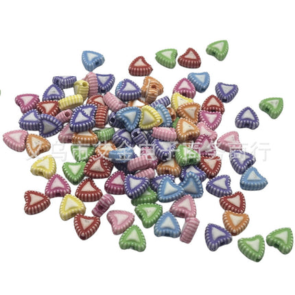 Plastic Washed Marine Series Shell Starfish Small Fish Kids Toy Beaded Bracelet Necklace Beaded Accessories Wholesale