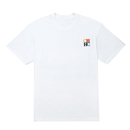 Chhc Summer Printed Pure Cotton Short-Sleeved T-Shirt with Letter Design for Men and Women, Cross-Border Hot-Selling Model, Dropshipping and Fast Selling
