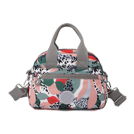 Casual Shopping Crossbody Bag Lightweight Nylon Handbag Fashionable Printed Women's Bag Fashionable All-match Women's Shoulder Bag