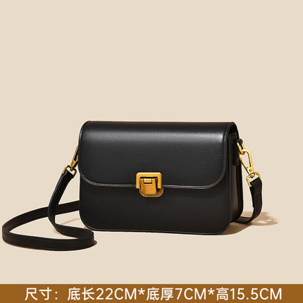 Vansiman Women's Bag Spring and Summer Bag Women's Crossbody Bag High-end Underarm Bag Bags Shiling Bag Leather Bag