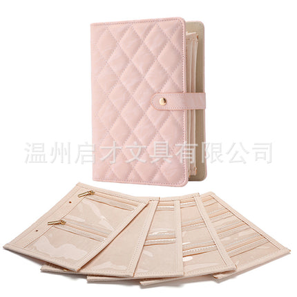 Storage Book for Jewelry, Bracelets, Earrings, Necklaces, Rings, Gold Jewelry Storage Bag, Customized Travel Portable Jewelry Bag