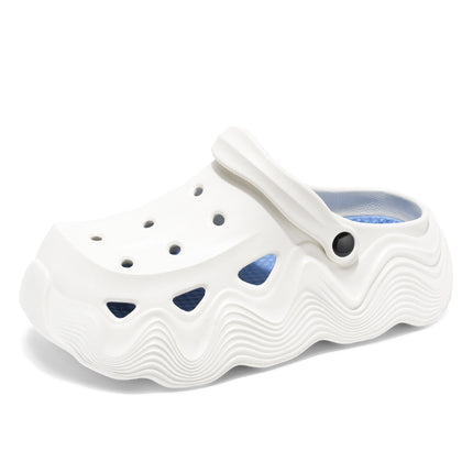 Men's Outdoor Clogs Summer Thick-Soled Men's Beach Two-Wear Sandals Casual Non-Slip Garden Sandals Trendy Style