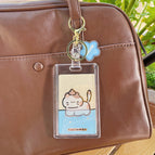 [cute kitten] + blue star pendant
