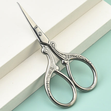 Stainless Steel Pointed Nose Hair Scissors Beauty Eyebrow Scissors Eyebrow Scissors Beauty Scissors Stainless Steel Pointed