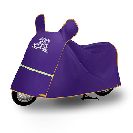 Full Car Cover, Enlarged and Thickened, Sun Protection, Ultra-Durable Electric Car Cover, Battery Car Rain Cover, Scooter Sun Protection