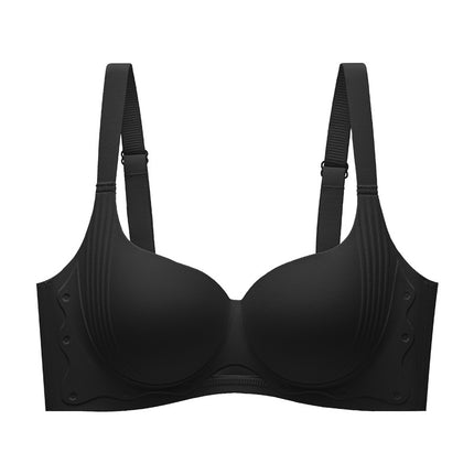 Original Underwear Women's Small Chest Push-up Show Anti-sagging Paramilis Pull-up Adjustable Upper Thin Lower Thick Bra