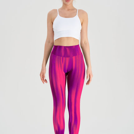 New Cross-border Aurora Sports Yoga Pants Seamless High Waist Fitness Pants Yoga Pants Slim-fit Explosive Peach Hip