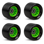 6242 black and green wire wheel 90a (including bearings) 4 pieces