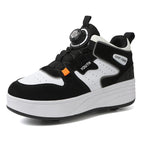 Black [four wheels running shoes] / 31