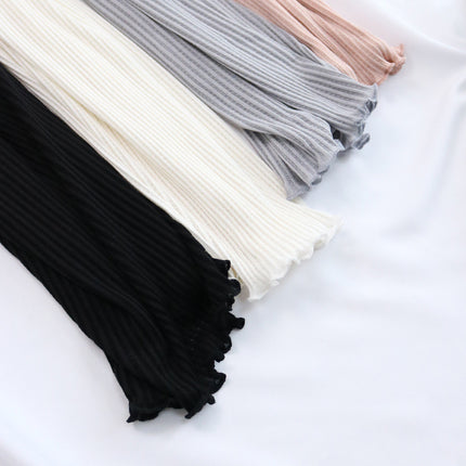 Tangge Silk T-Shirt Women's Short-Sleeved Bottoming Shirt Summer Versatile Slim Mulberry Silk Garden Collar Threaded Tight Top Thin