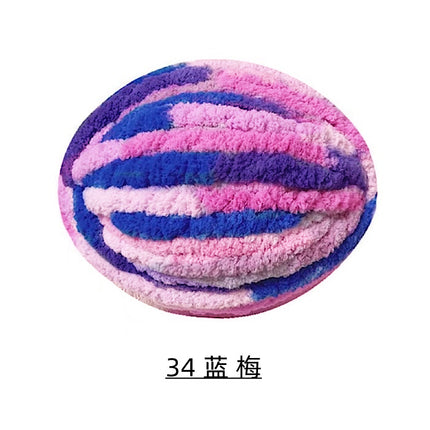 2CM extra thick ice blanket hand-woven line large thickness chenille cushion DIY line Iceland close-fitting soft extra thick line