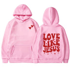 Pink with logo on the front and back / S