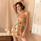 Yellow print / One size fits all