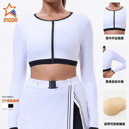 Summer Running Women's Sports suit Casual Golf Yoga Tennis Skirt with Chest Pad Breathable Base Sports Skirt