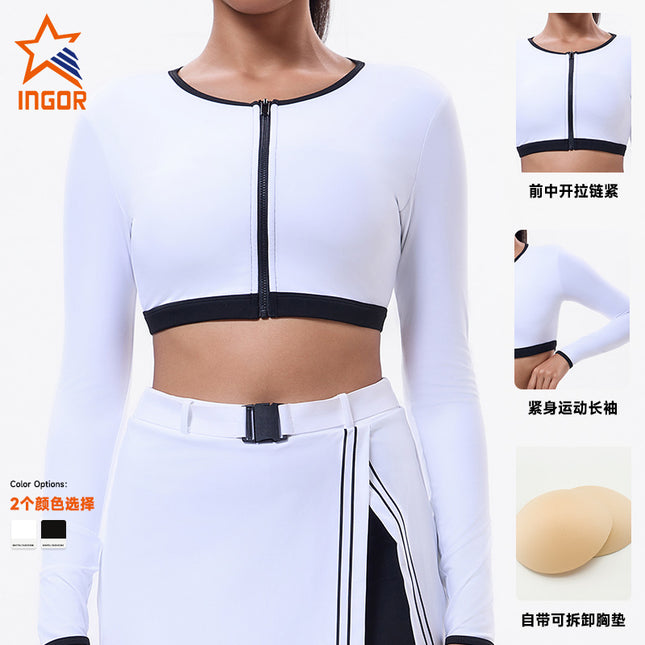 Summer Running Women's Sports suit Casual Golf Yoga Tennis Skirt with Chest Pad Breathable Base Sports Skirt