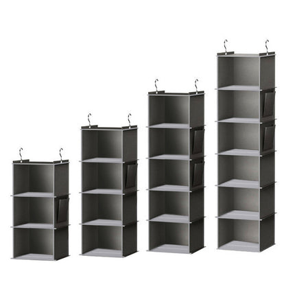 Storage Hanging Bag, Storage Hanging Bag, Washable and Foldableable Multi-Layer Clothing Classification and Organizing Wardrobe Hanging Storage Bag
