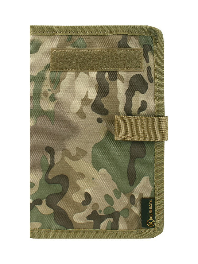 Cross-Border Tactical Stationery Outdoor Tactical Portable Notepad Loose-Leaf Detachable A5 Notebook Protective Cover