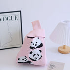 Three pandas-pink / High quality thickening 20-36