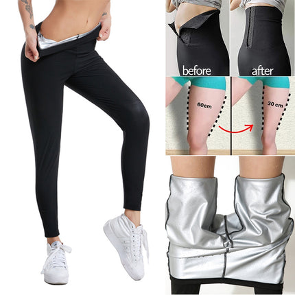 Sweaty Pants Amazon Silver Ion Long Shorts Yoga High Waist Abdominal Pants Leg-lifting Hip-lifting Leg Tight Body-fitting Pants