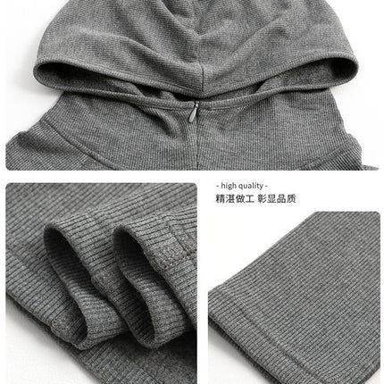 Spring Women's Jacket Figure Long Sleeve Zipper Hooded Elastic Slim-Fit Sweatshirt Sports New Fitness Yoga Clothes