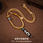 Aquarius dzi bead
