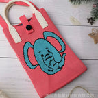 Watermelon red = elephant