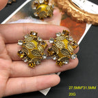 Fm1470 topaz earrings