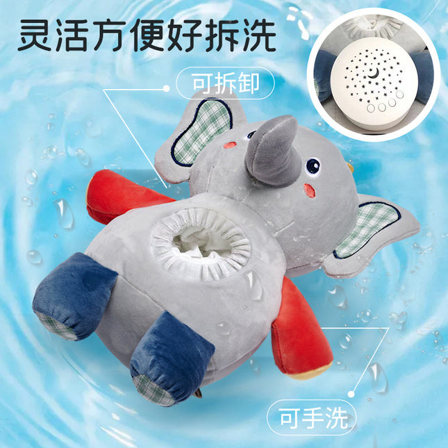 Sound & Light Soothing Animal Plush Doll / Poupée Apaisante Son & Lumière Animaux