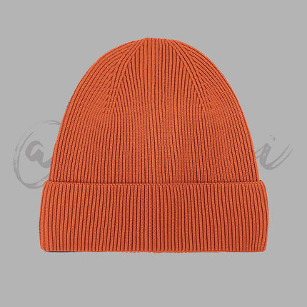 New Four Seasons Flying Woven Men's and Women's Knitted Hat Big Head Wai Cold Hat Men's European and American temu Lazy Style Hat Warm