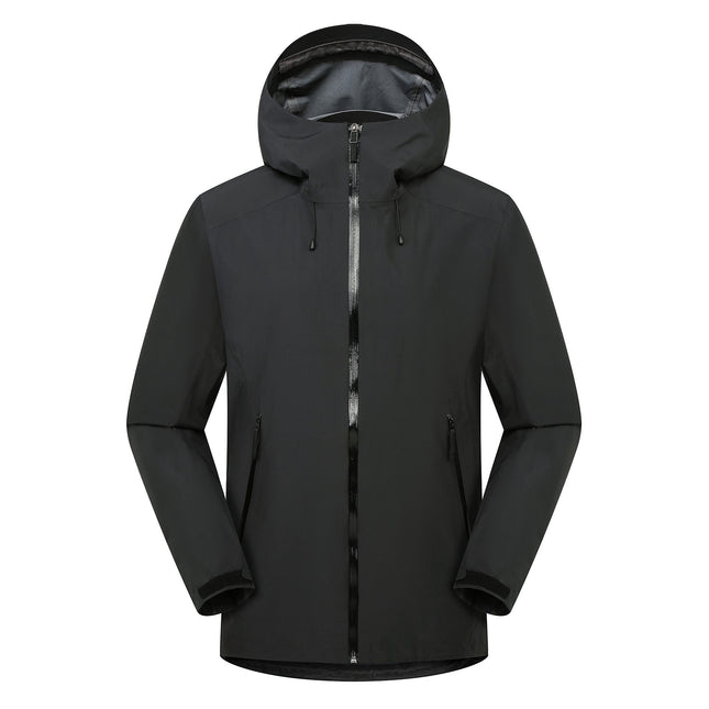 Taizhou Bird Lt Hardshell Waterproof Jacket with Rubberized Seams, Single-Layer Spring and Autumn Outdoor Mountaineering Clothing for Men and Women, Casual Jacket
