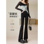 Black trousers [recommended 158cm-165cm] / 26 (suitable for 40-47.5kg )