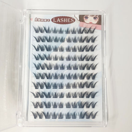 So Natural! Large-Capacity Sweet Girl Camellia Glue-Free False Eyelashes, Natural and Sweet Butterfly Eyelashes