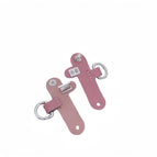 Light pink silver hook reinforced buckle