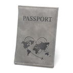 202 passport holder/grey