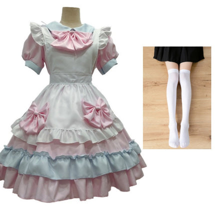 Exported to Japan Lolita Dress Lolita Lolita Dress Maid Uniform Soft Girl Cafe Maid Uniform
