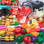 Red kitchen 89-piece set