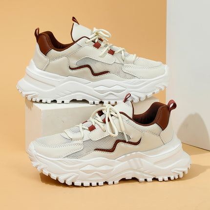 Korean-style Trendy Lovers Thick-soled Torre Shoes Breathable Comfortable Casual Sports Single-layer Shoes Fashionable All-match Outdoor Trendy Shoes