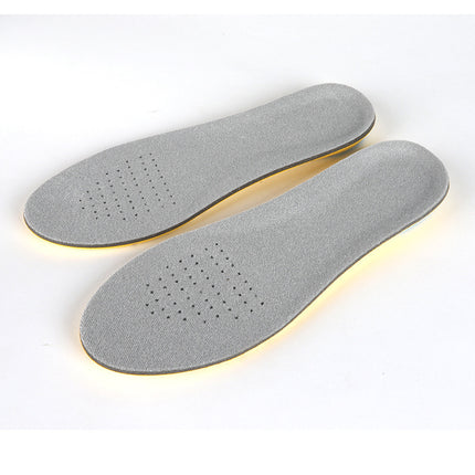 Sports Insoles for Women, Thickened Shock-Absorbing Sports Shoe Insoles for Men, Breathable Non-Odor-Absorbing Sweat-Absorbing Insoles, Running Shoe Insoles