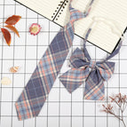JK035 purple orange (tie collar flower)