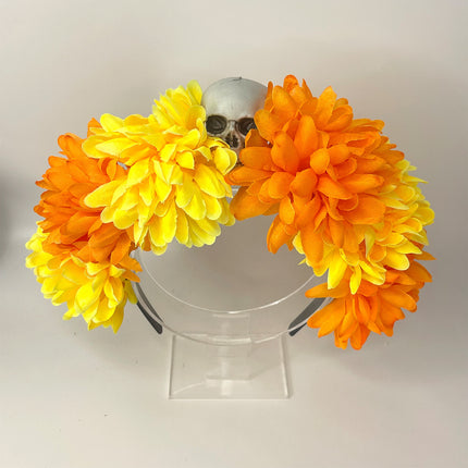 Spider Flower Party Halloween New Flower Headdress Hair Hoop Wholesale Makeup Personality European and American Cosplay