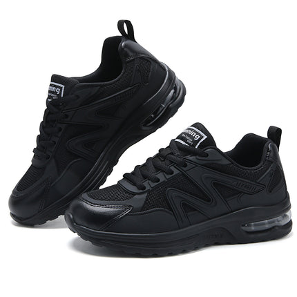 Air-Cushion Sneakers for Men and Women, Couple Shoes, Running Shoes, Breathable Mesh, Versatile, All-Season Running Shoes, Lightweight, Cushioning, Lightweight