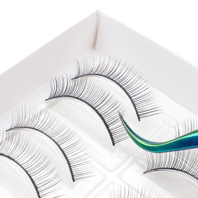 Spot Wholesale 10 Pairs of Practice Eyelashes, Eyelash Grafting Practice, Special Auxiliary Eyelash Grafting Supplies