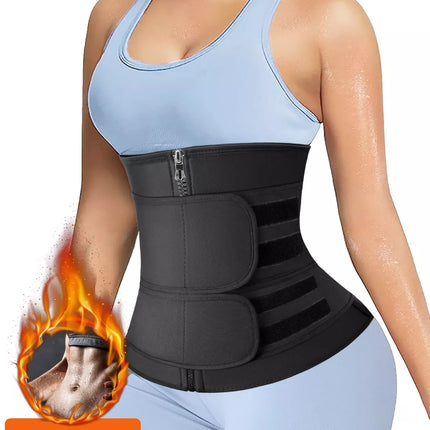 Women's Waist Trainer Neoprene Body Shaping Belt Abdominal Reduction Abdominal Sweat Body Shaping Exercise Waist
